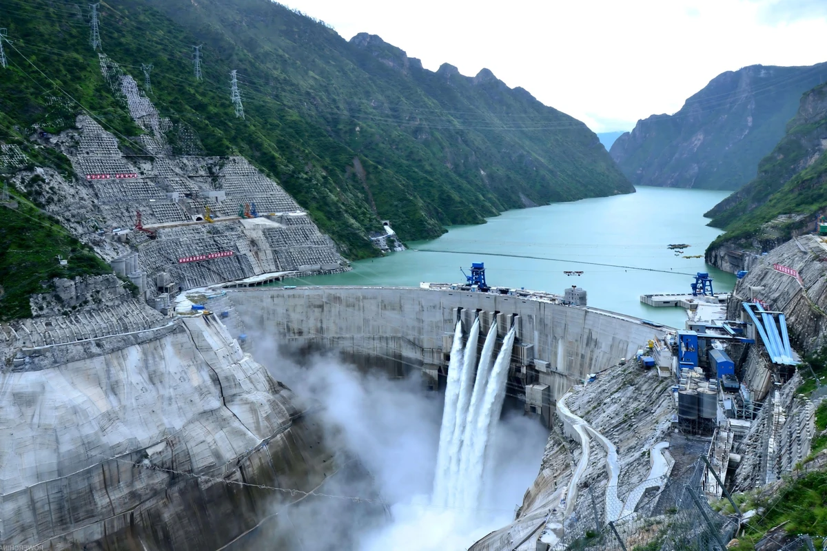 Hydropower plant dam application image for NSD Electric governor excitation and auxiliary control solutions