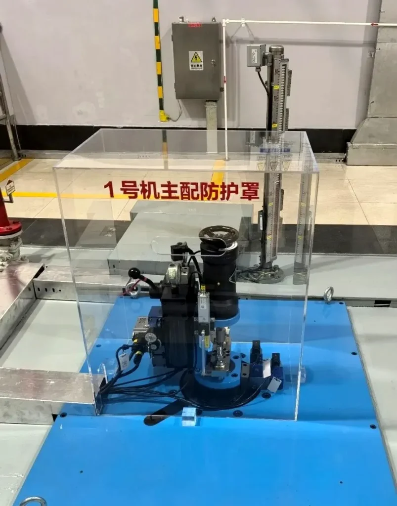 Main distributing valve protection device used in the Xiaowan Hydropower Station governor system retrofit