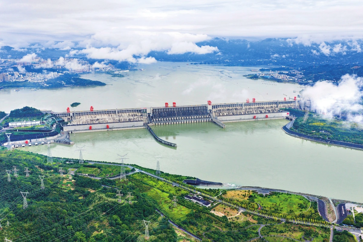 Three Gorges Left Bank Power Station Retrofit Project full-width project card image for NSD Electric project card page section