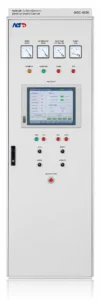 MGC6000 hydraulic turbine governor electrical control cabinet front view for hydropower applications